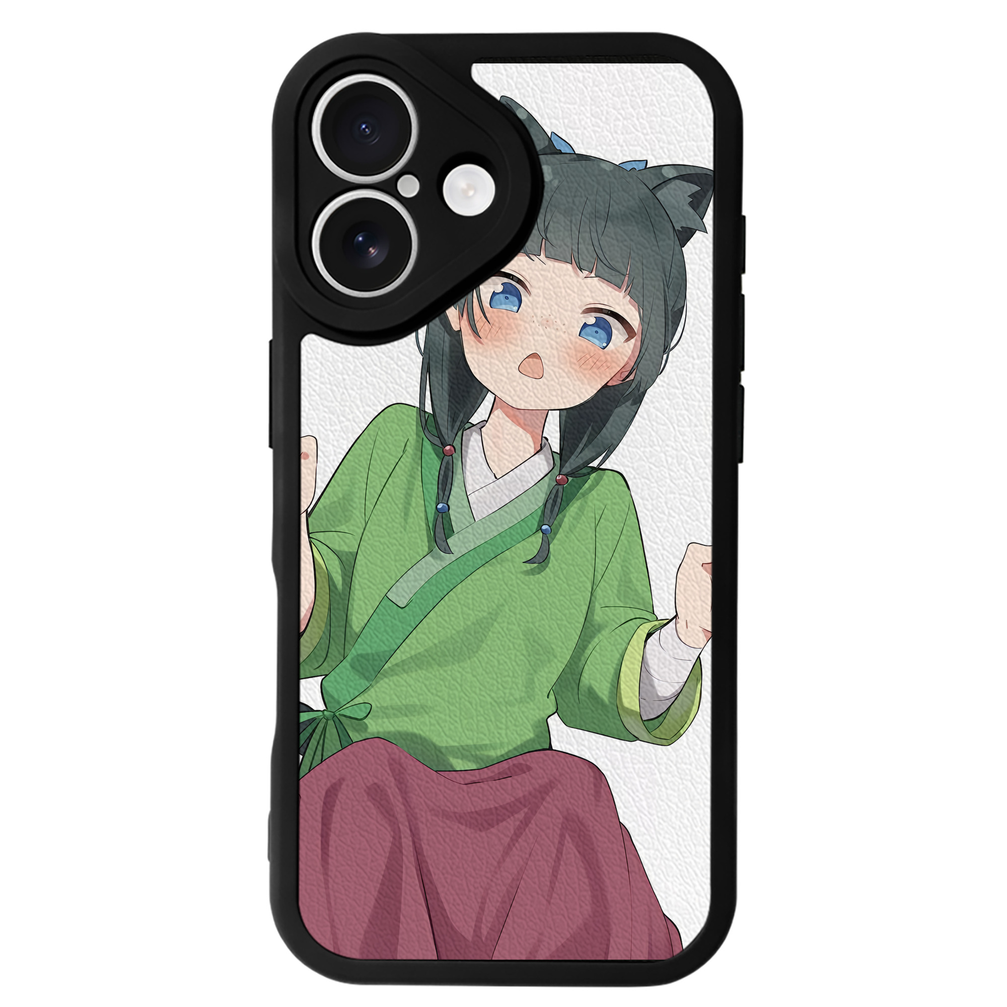 薬屋のひとりごと The Apothecary Diaries 【iPhone 16シリーズ対応】シリコンスマホケース（レザー調） 材質：シリコン